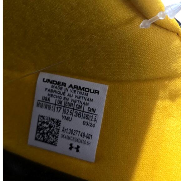 Under Armour Ignite Slides Day of the Dead M18 W19.5 Limited Edition Sandals - Picture 10 of 11